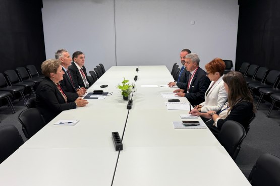 Članovi Delegacije PSBiH u PSNATO-a u Ljubljani održali sastanak sa članovima Delegacije Republike Slovenije u PSNATO-a 